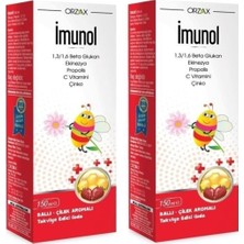 Orzax Ocean Imunol Şurup 2 x 150 ml