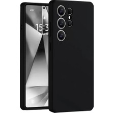 Yavuz Group Newface Samsung Galaxy S25 Ultra Kılıf Nano Içi Kadife Silikon - Siyah