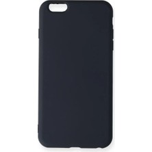 Yavuz Group Newface Apple iPhone 6 Plus Kılıf Nano Içi Kadife Silikon - Lacivert