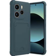 Yavuz Group Newface Xiaomi Redmi Note 14 4g Kelvin Kartvizitli Silikon - Koyu Yeşil