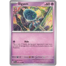 Elgyem 073/162 - Temporal Forces - Pokemon Kartı (Mint)