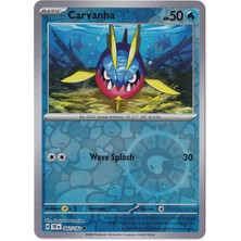 Carvanha [reverse Holo] 042/162 - Temporal Forces - Pokemon Kartı (Mint)