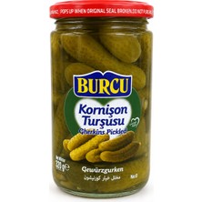 Burcu Kornişon Turşusu Cam Kavanoz 320 gr
