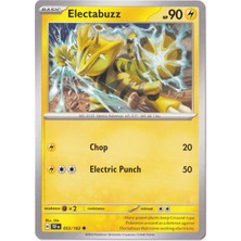 Electabuzz 053/162 - Temporal Forces - Pokemon Kartı (Mint)
