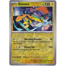 Zeraora [reverse Holo] 057/162 - Temporal Forces - Pokemon Kartı (Mint)