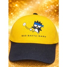 Bad Badtz-Maru Baskılı Şapka Sarı Siyah Ayarlanabilir Unisex