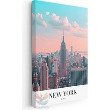 Artarilion Kanvas Tablo Kanvas New York Usa Oturma Odası Salon Ofis Tablosu Ev Dekorasyonu