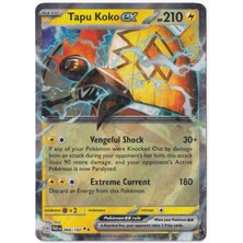 Tapu Koko Ex [holo] #68 - Pokemon Paradox Rift - Pokemon Kartı (Mint)