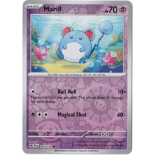 Marill [reverse Holo] 064/162 - Temporal Forces - Pokemon Kartı (Mint)