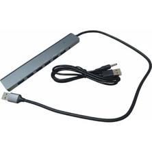 MiraLive 7 Port ADS-313 2 In 1 USB Hub ZR870