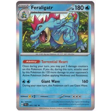 Feraligatr [holo] 041/162 - Temporal Forces - Pokemon Kartı (Mint)