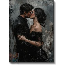 Artarilion Kanvas Tablo Kanvas Romantik Sevgili Oturma Odası Salon Ofis Tablosu Ev Dekorasyonu