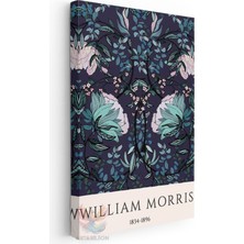 Artarilion Kanvas Tablo Kanvas William Morris 1 Oturma Odası Salon Ofis Tablosu Ev Dekorasyonu