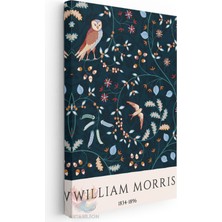 Artarilion Kanvas Tablo Kanvas William Morris 5 Oturma Odası Salon Ofis Tablosu Ev Dekorasyonu