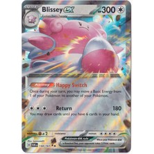 Blissey Ex #134 - Pokemon Twilight Masquerade - Pokemon Kartı (Mint)