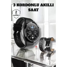 MiraLive Akıllı Saat Uyku ve Sağlık Takibi Bildirim Görme Arama Cevaplama