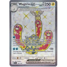 Wugtrio Ex #190 - Pokemon Temporal Forces - Pokemon Kartı (Mint)