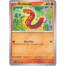Sizzlipede 036/162 - Temporal Forces - Pokemon Kartı (Mint)