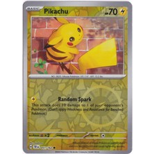 Pikachu [reverse Holo] 051/162 - Temporal Forces - Pokemon Kartı (Mint)