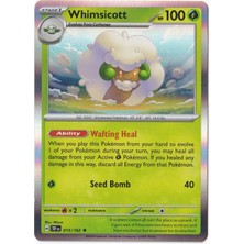 Whimsicott 015/162 - Temporal Forces - Pokemon Kartı (Mint)