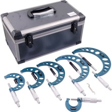Dasqua 6-12'' 6 Parça Mekanik Mikrometre Seti 0.001'' 4112-0218