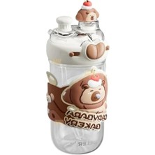 Esranın Dünyası Kahverengi Capybara Desenli 580ML Tritan Çocuk Matarası