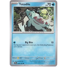 Totodile 039/162 - Temporal Forces - Pokemon Kartı (Mint)