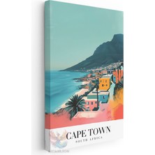Artarilion Kanvas Tablo Kanvas Cape Town Guney Afrika Oturma Odası Salon Ofis Tablosu Ev Dekorasyonu