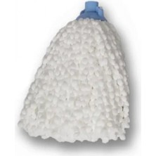 MiraLive Mop Mikrofiber Beyaz Örgülü Paspas Ip -MF01 Mudanis