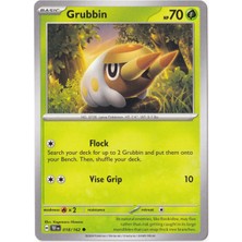 Grubbin 018/162 - Temporal Forces - Pokemon Kartı (Mint)