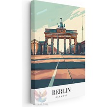 Artarilion Kanvas Tablo Kanvas Berlin Almanya Oturma Odası Salon Ofis Tablosu Ev Dekorasyonu