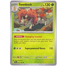 Sawsbuck 017/162 - Temporal Forces - Pokemon Kartı (Mint)