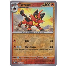 Torracat [reverse Holo] 033/162 - Temporal Forces - Pokemon Kartı (Mint)
