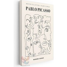 Artarilion Kanvas Tablo Kanvas Picasso 8 Oturma Odası Salon Ofis Tablosu Ev Dekorasyonu