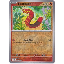 Sizzlipede [reverse Holo] 036/162 - Temporal Forces - Pokemon Kartı (Mint)