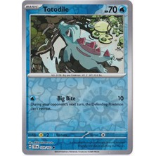 Totodile [reverse Holo] 039/162 - Temporal Forces - Pokemon Kartı (Mint)