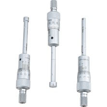 Dasqua 12-20MM Mekanik 3 Ayaklı Iç Çap Mikrometre Seti 0.005MM 4411-3210