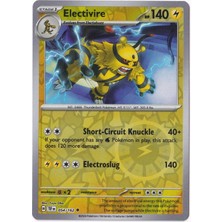 Electivire [reverse Holo] 054/162 - Temporal Forces - Pokemon Kartı (Mint)