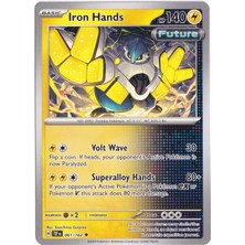 Iron Hands 061/162 - Temporal Forces - Pokemon Kartı (Mint)