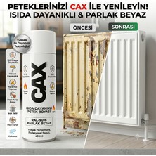 CAXCOLORS Kalorifer Petek Sprey Boyası 400 ml Parlak Beyaz Renk İçin Uzun Ömürlü Koruma