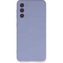 Magicool Samsung Galaxy S21 Kılıf Nano Içi Kadife Silikon - Lila