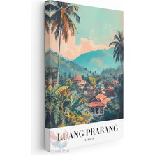 Artarilion Kanvas Tablo Kanvas Luang Prabang Laos Oturma Odası Salon Ofis Tablosu Ev Dekorasyonu