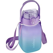 Esranın Dünyası 1100ML Çocuk Motivasyon Matarası, Askılı ve Eğlenceli