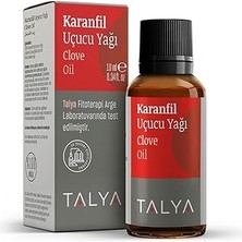 Uravas Store Talya Karanfil Uçucu Yağı, (Clove Essential OIL),%100 Saf ve Doğal, Bitkisel Aromaterapi Yağı, 10 M