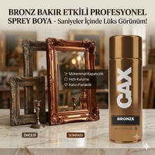 CAXCOLORS Cax Profesyonel Altın Varak Etkili Sprey Boya 400 ml - Ahşap, Metal, Cam Hobi Boyası