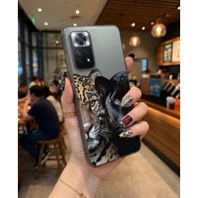 Powerfox Redmi Note 11 Pro 4g Uyumlu Fiyonklar Baskı Desen Darbe Emici Telefon Kılıfı MK01A