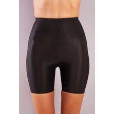 Melonika Girdle  Hight Waist Micro Short Corset, Siyah Toparlayıcı Normal Bel  Korse