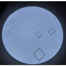 Leday Sıva Üstü LED Panel 24W Dekoratif Armatür Desenli (Beyaz Işık 6500K)