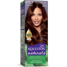 Wella Koleston Naturals Koyu Kestane 3/4 Saç Boyası Canlı Renkler ve Ekstra Kalıcılık Özelliği