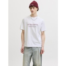 Jack & Jones Jack Jones Savona Brandıng Relaxed Fit Erkek Tişört 12310071
